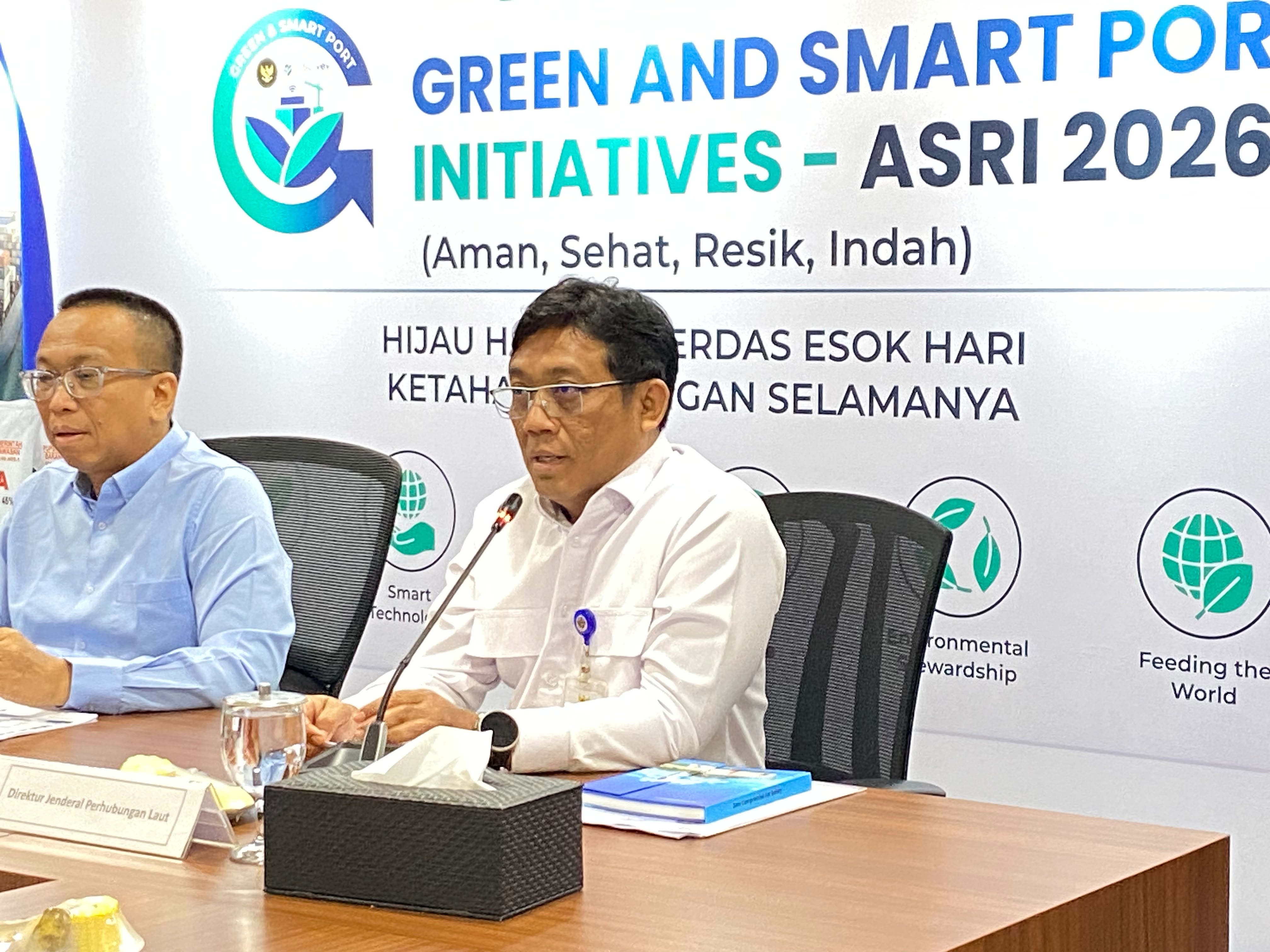 Dorong Efisiensi Logistik, Kemenhub Dukung Penuh Green and Smart Port Initiatives (GSPI) 2026